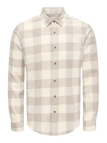 ONLY & SONS ONSGUDMUND Shirt -Antique White - 22007112