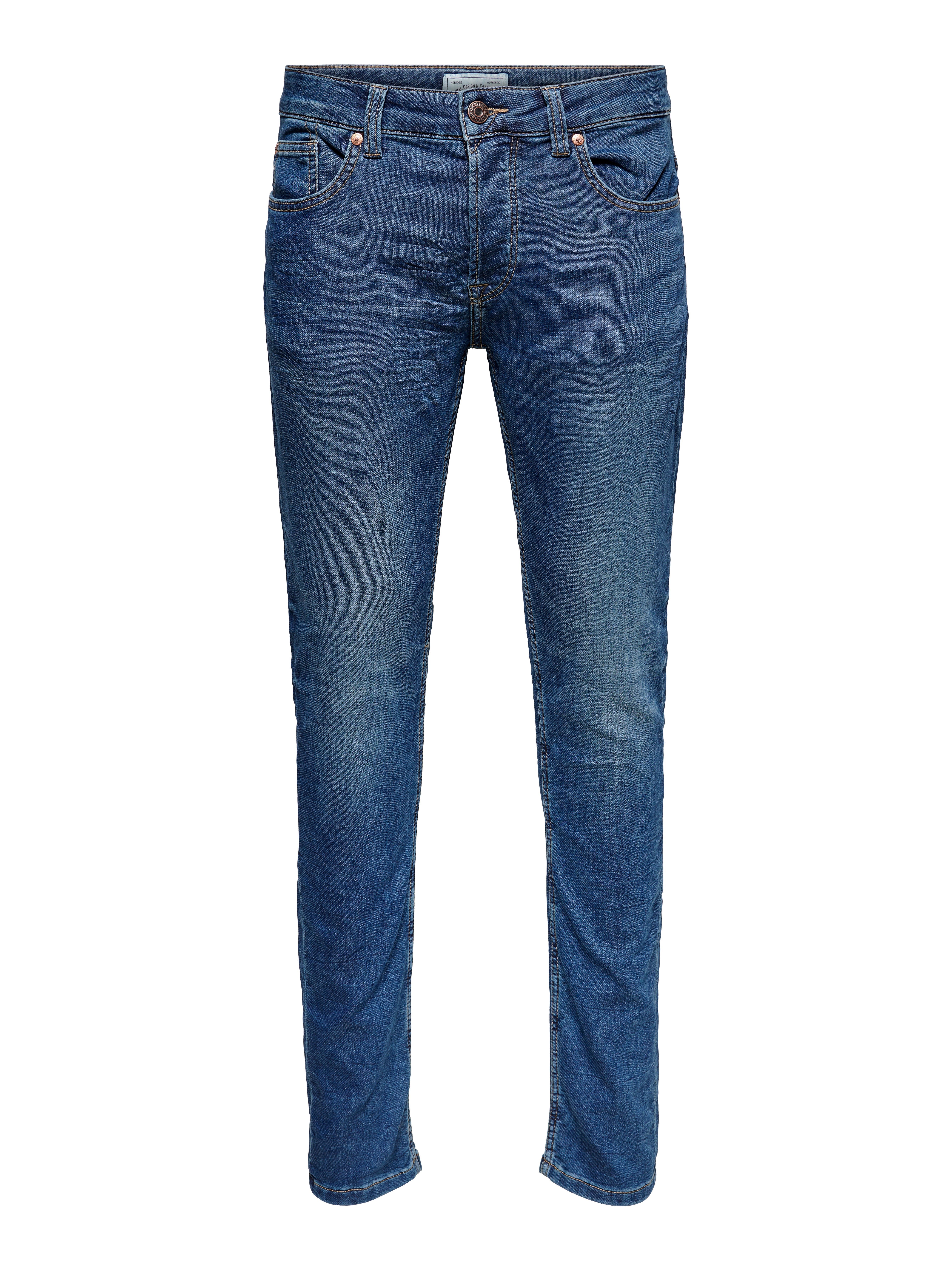 Thumbnail - Onsloom Mid Rise Slim Fit Jeans