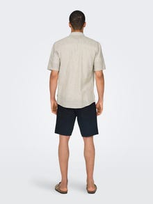 ONLY & SONS Slim fit Overhemd kraag Overhemd -Chinchilla - 22009885
