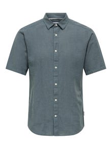 ONLY & SONS Kitsas lõige Särgikrae Särk -Stormy Weather - 22009885