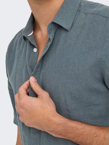 ONLY & SONS Kitsas lõige Särgikrae Särk -Stormy Weather - 22009885