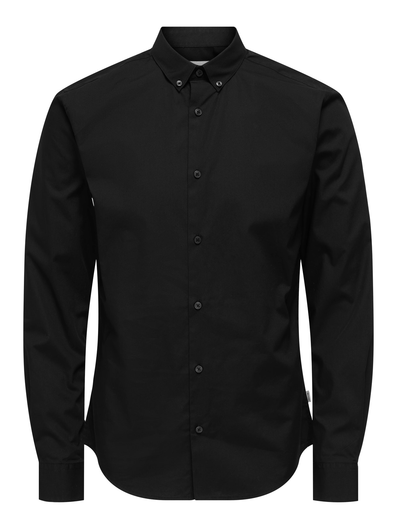 ONLY & SONS ONSPOPLIN Koszula z baskinką -Black - 22010862