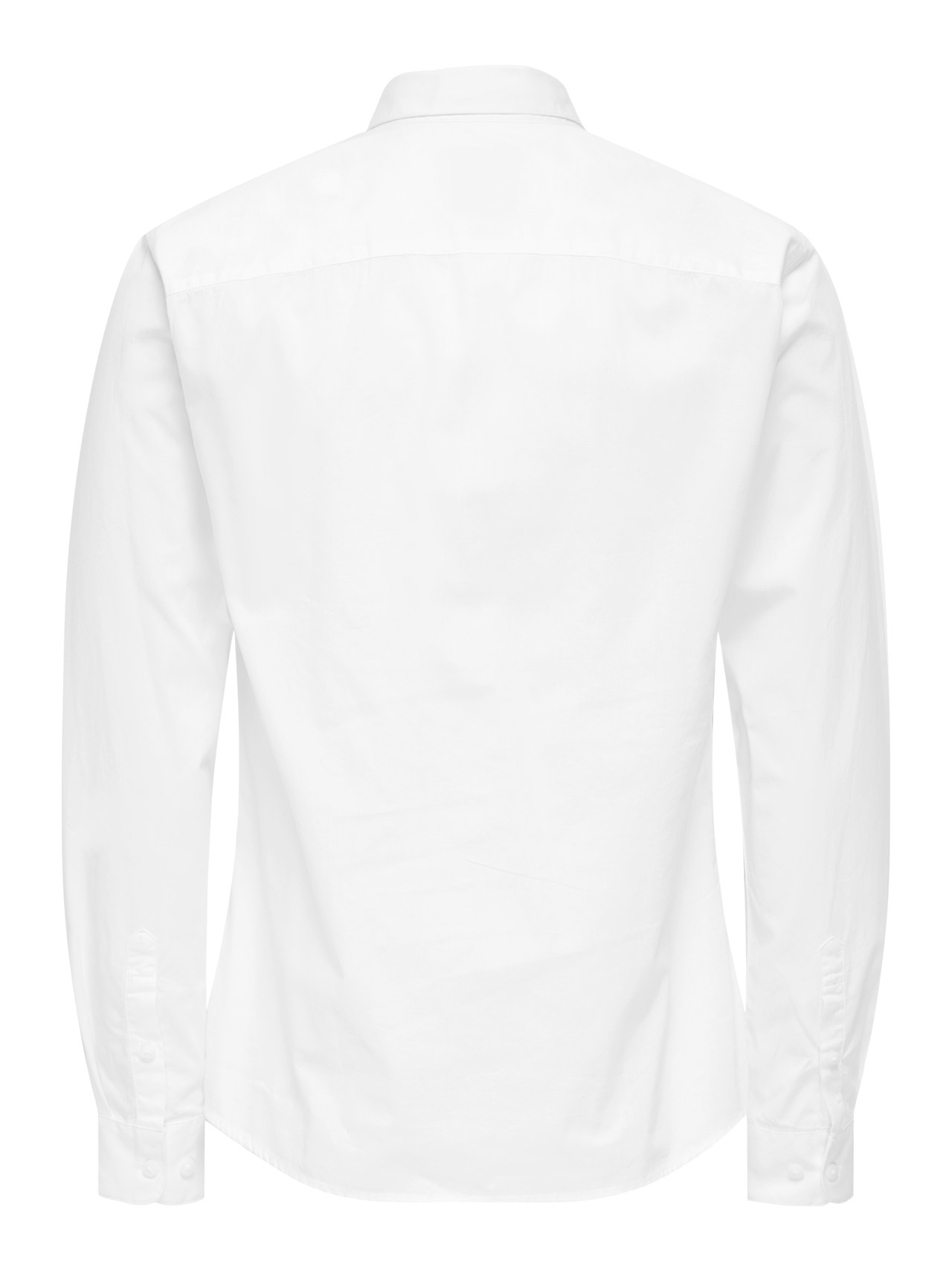 ONLY & SONS Kitsas lõige Särgikrae Särk -White - 22010862