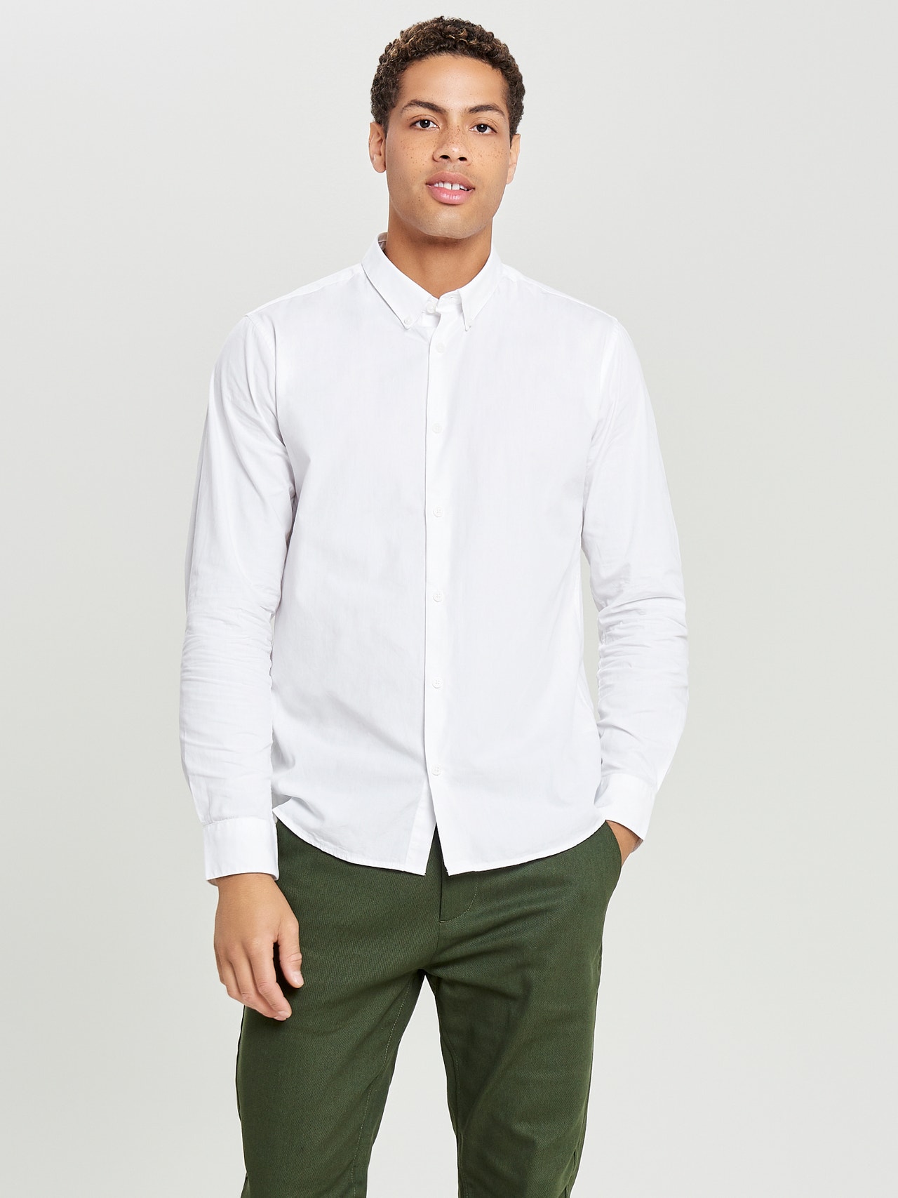 ONLY & SONS Classic shirt -White - 22010862