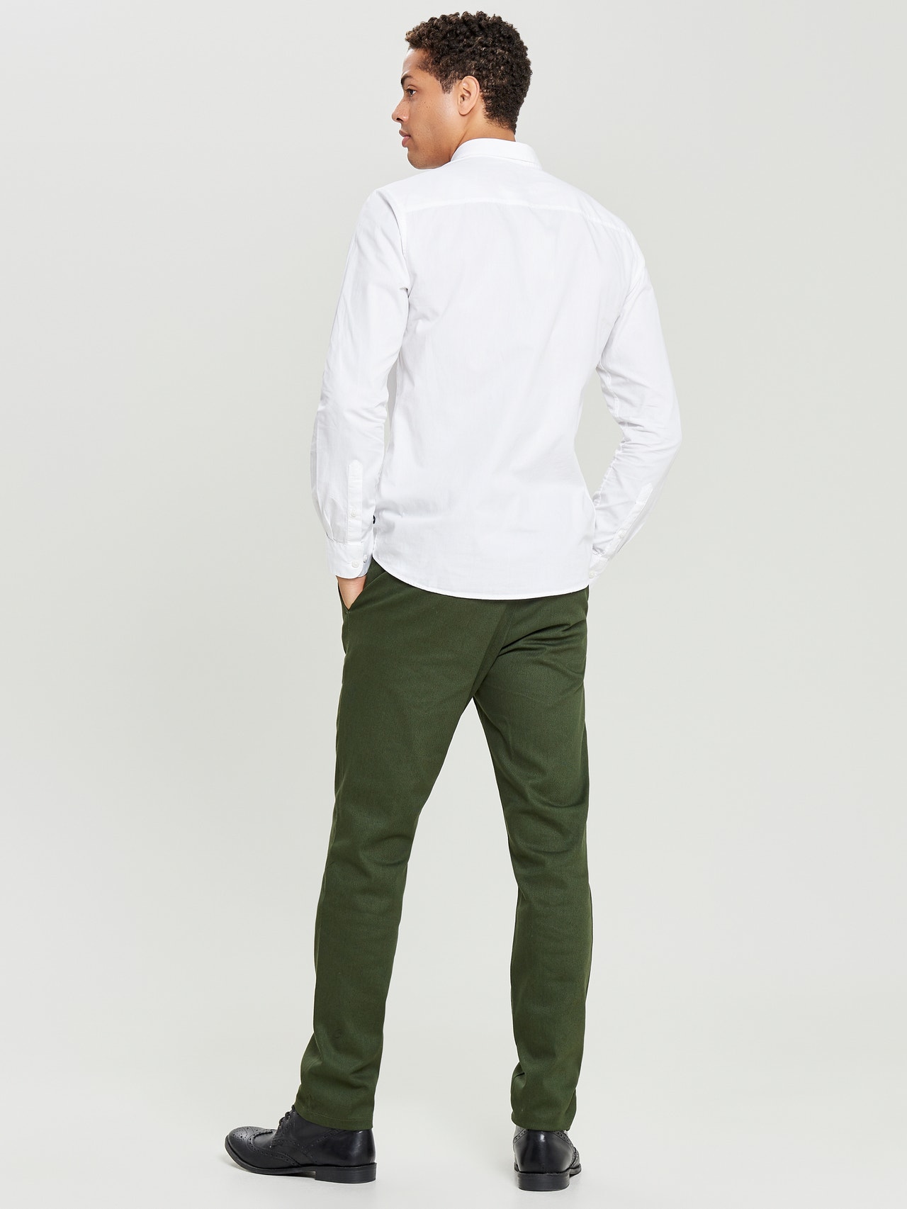 ONLY & SONS Slim Fit Hemdkragen Hemd -White - 22010862