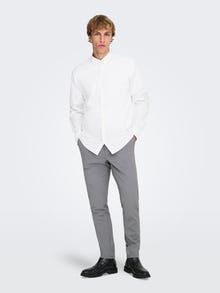 ONLY & SONS Kitsas lõige Särgikrae Särk -White - 22010862