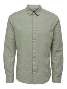 ONLY & SONS Slim fit Overhemd kraag Overhemd -Swamp - 22012321