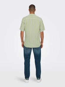 ONLY & SONS Chemises Regular Fit Col resort -Swamp - 22013267