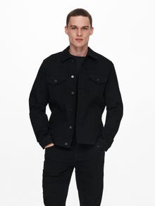 ONLY & SONS Denim jacket -Black Denim - 22013464