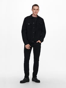 ONLY & SONS Denim jacket -Black Denim - 22013464