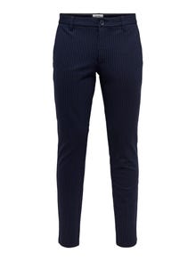 ONLY & SONS ONSMARK PANT STRIPE GW 3727 NOOS -Night Sky - 22013727