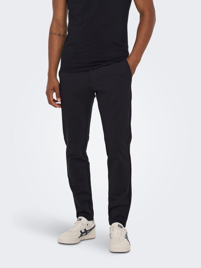 ONLY & SONS Tapered Fit Trousers - 22013727