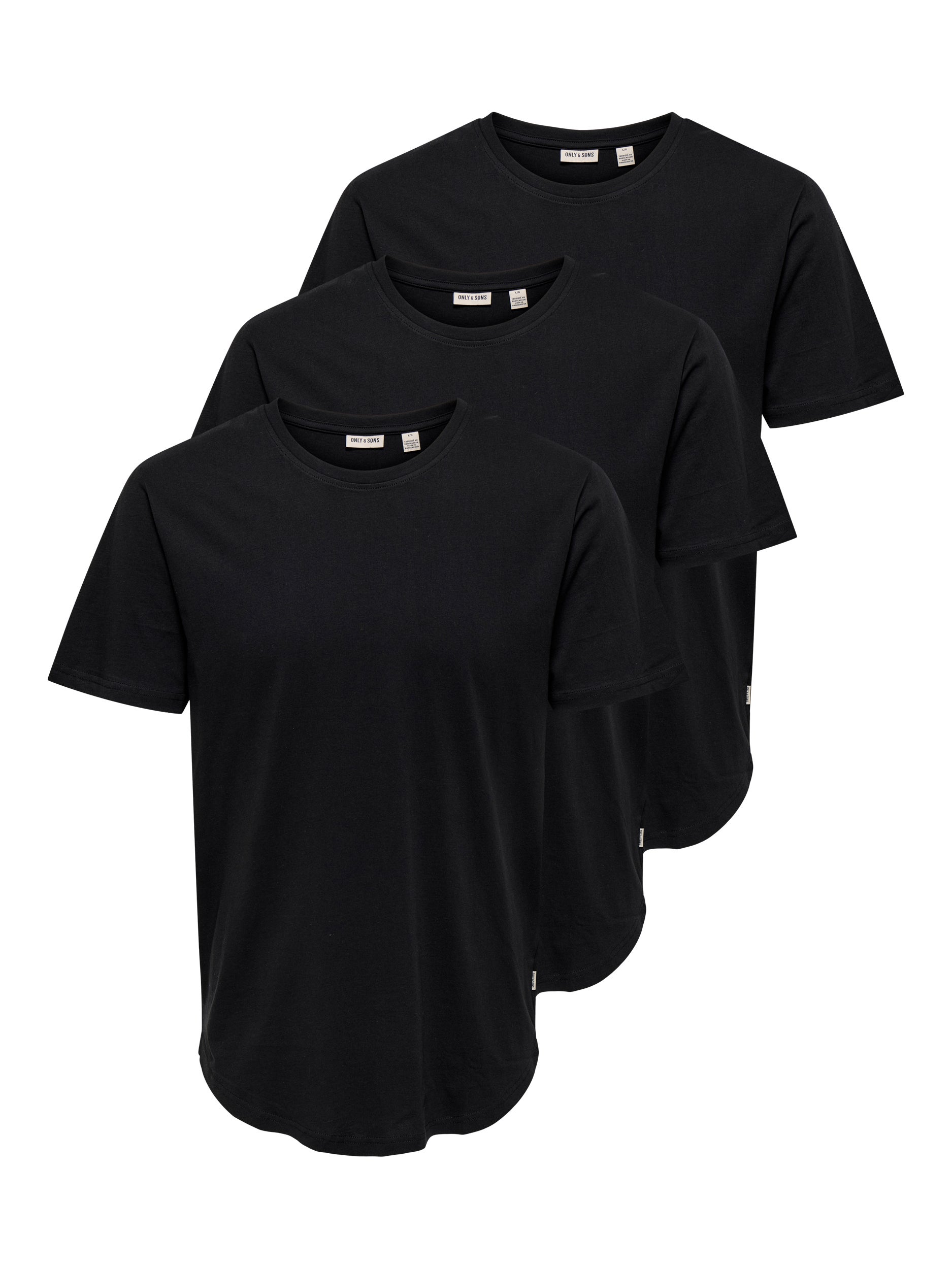 Thumbnail - Onsmatt 3-pack T-shirt