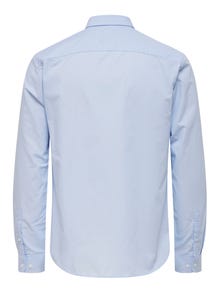 ONLY & SONS Slim fit Overhemd kraag Overhemd -Cashmere Blue - 22015472