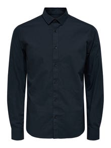 ONLY & SONS Camisas Corte slim Cuello de camisa -Dark Navy - 22015472