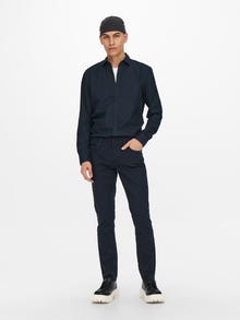 ONLY & SONS Klassisk skjorte -Dark Navy - 22015472