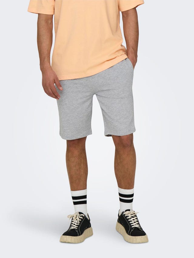 ONLY & SONS Regular Fit Sweat Shorts - 22015623
