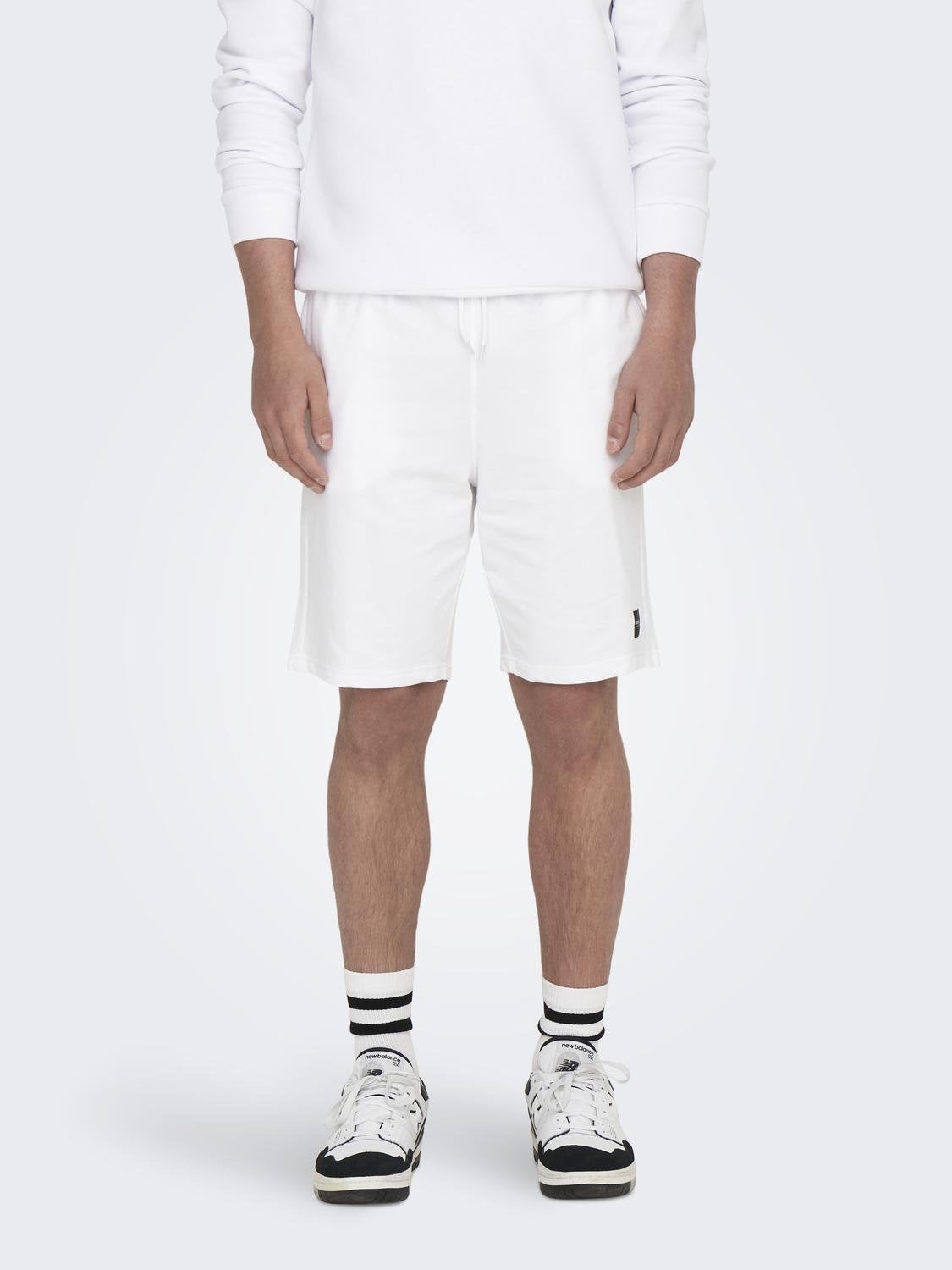 Onsneil Mittlere Taille Normal Geschnitten Shorts