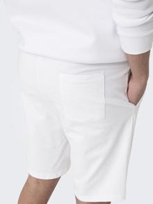 ONLY & SONS Shorts Regular Fit Taille moyenne -Bright White - 22015623