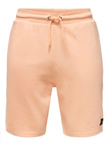 ONLY & SONS Shorts Regular Fit Taille moyenne -Peach Nectar - 22015623