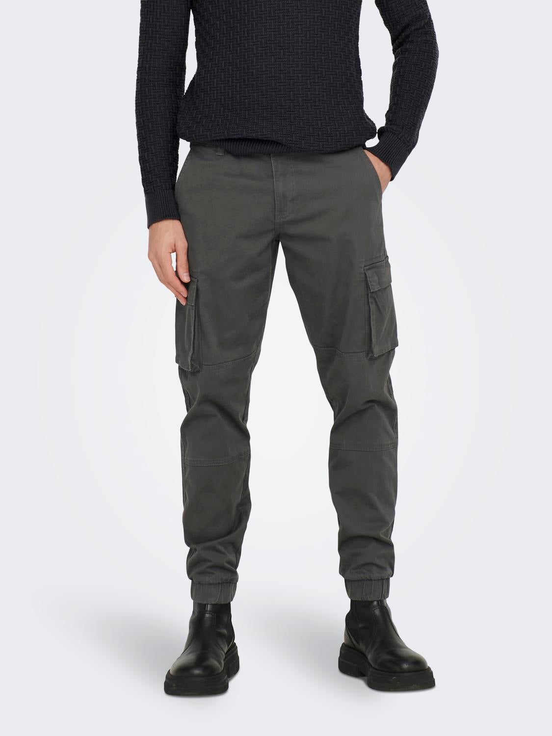 Cargo trousers | Medium Grey | ONLY & SONS®