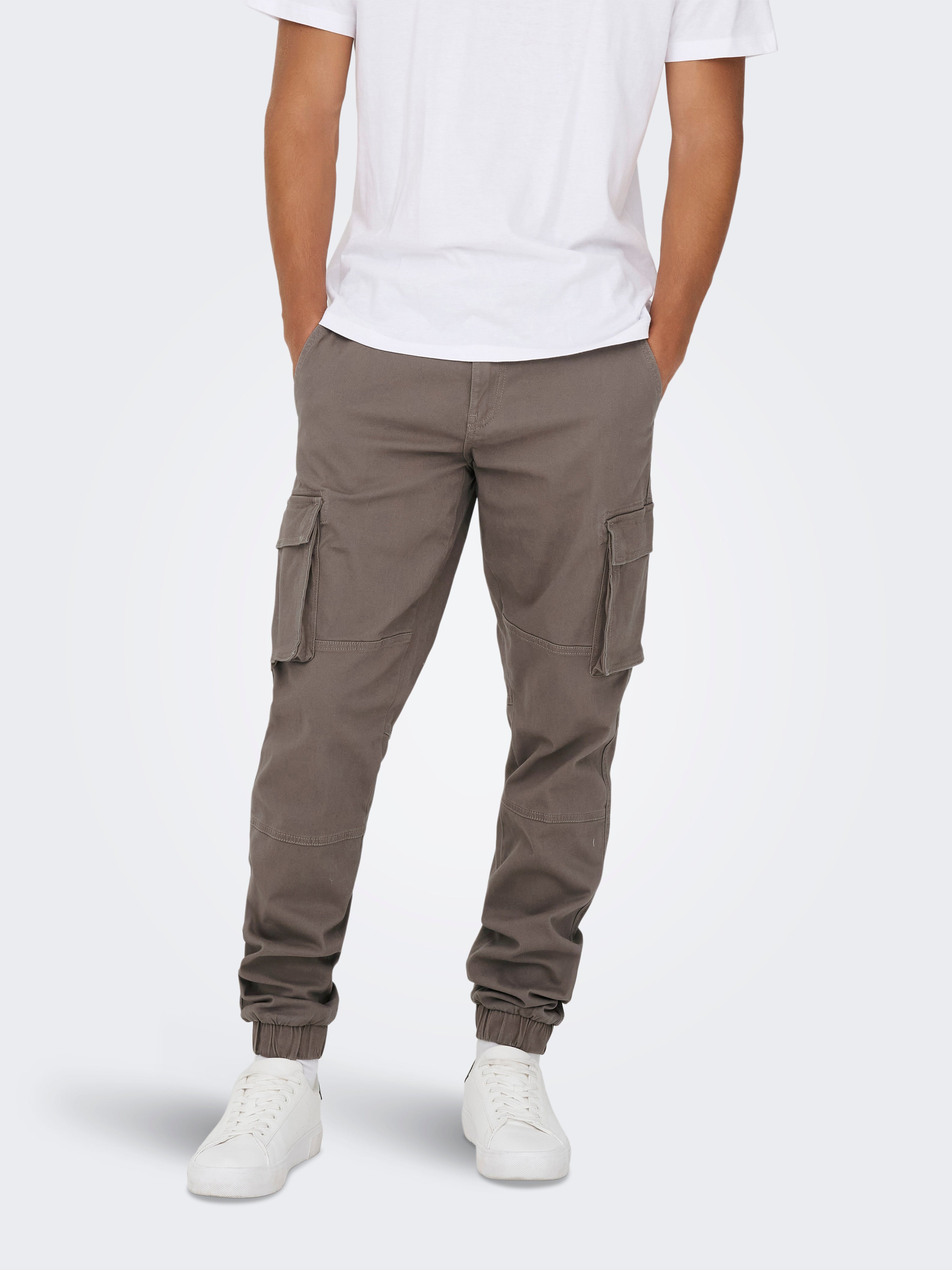 Only & Sons Tapered Cargo Pants 'ONSCam Stage' in Olive | ABOUT YOU Only & Sons Tapered Cargo Pants 'ONSCam Stage' in Olive | ABOUT YOU