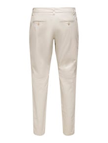 ONLY & SONS Tapered fit Chino's -Silver Lining - 22016775