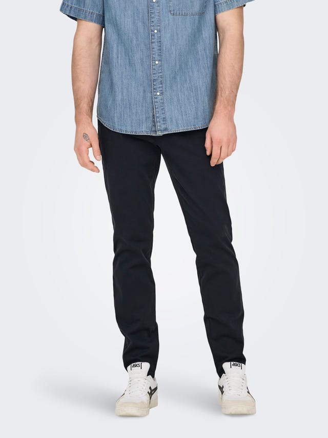 ONLY & SONS Tapered fit bukser - 22016775
