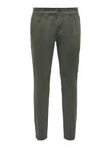 ONLY & SONS Verjüngt Chino Hose -Peat - 22016775