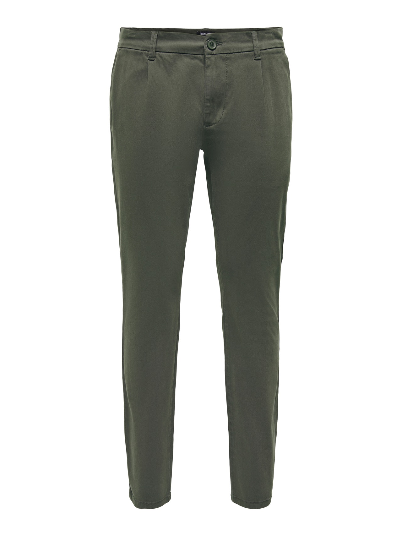 ONLY & SONS Verjüngt Chino Hose -Peat - 22016775