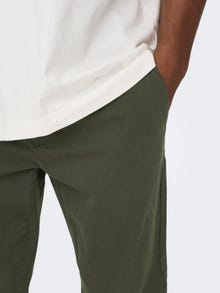 ONLY & SONS Verjüngt Chino Hose -Peat - 22016775