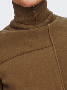 ONLY & SONS Pull-overs Regular Fit Col ras du cou -Seal Brown - 22016980