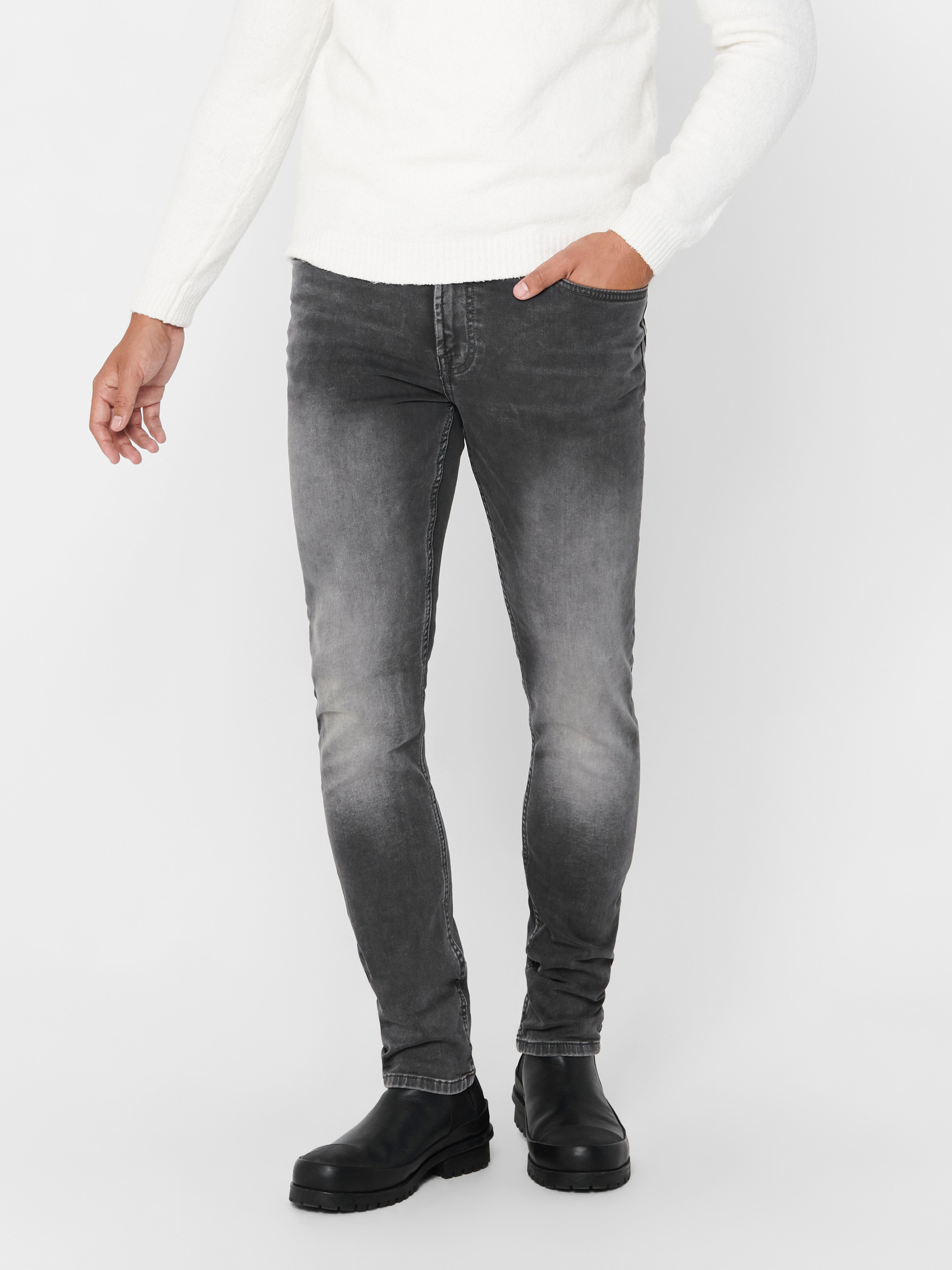 Onsloom Niedrige Taille Slim Fit Jeans