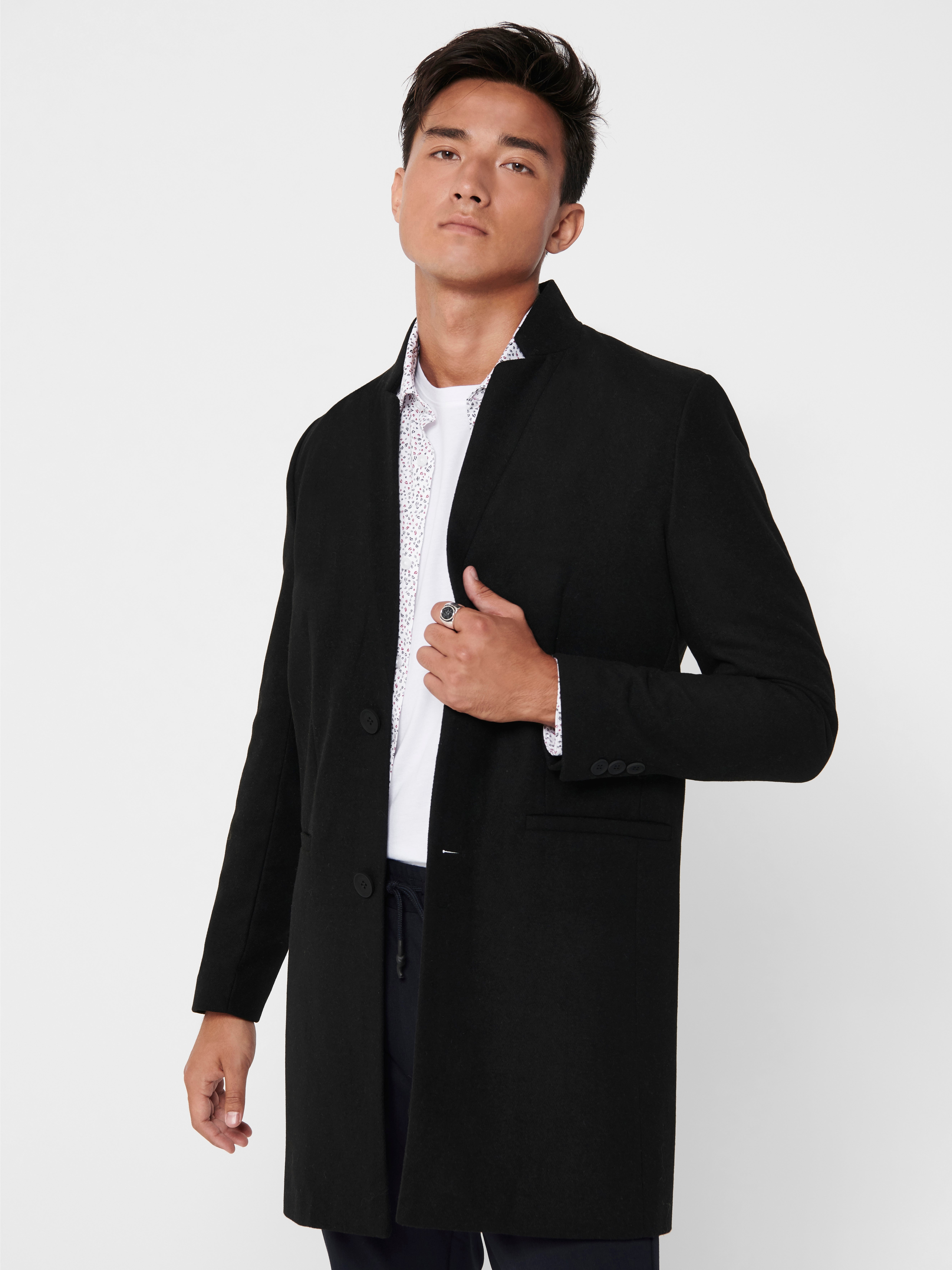 ONSMALIK Trench coat Black ONLY & SONS®