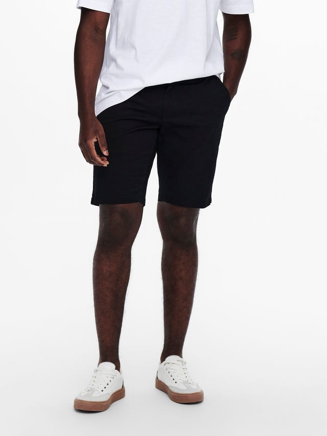ONLY & SONS Chino shorts med normal pasform - 22018237