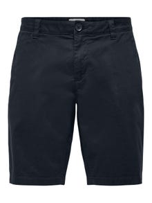ONLY & SONS Regular fit Shorts -Dark Navy - 22018237