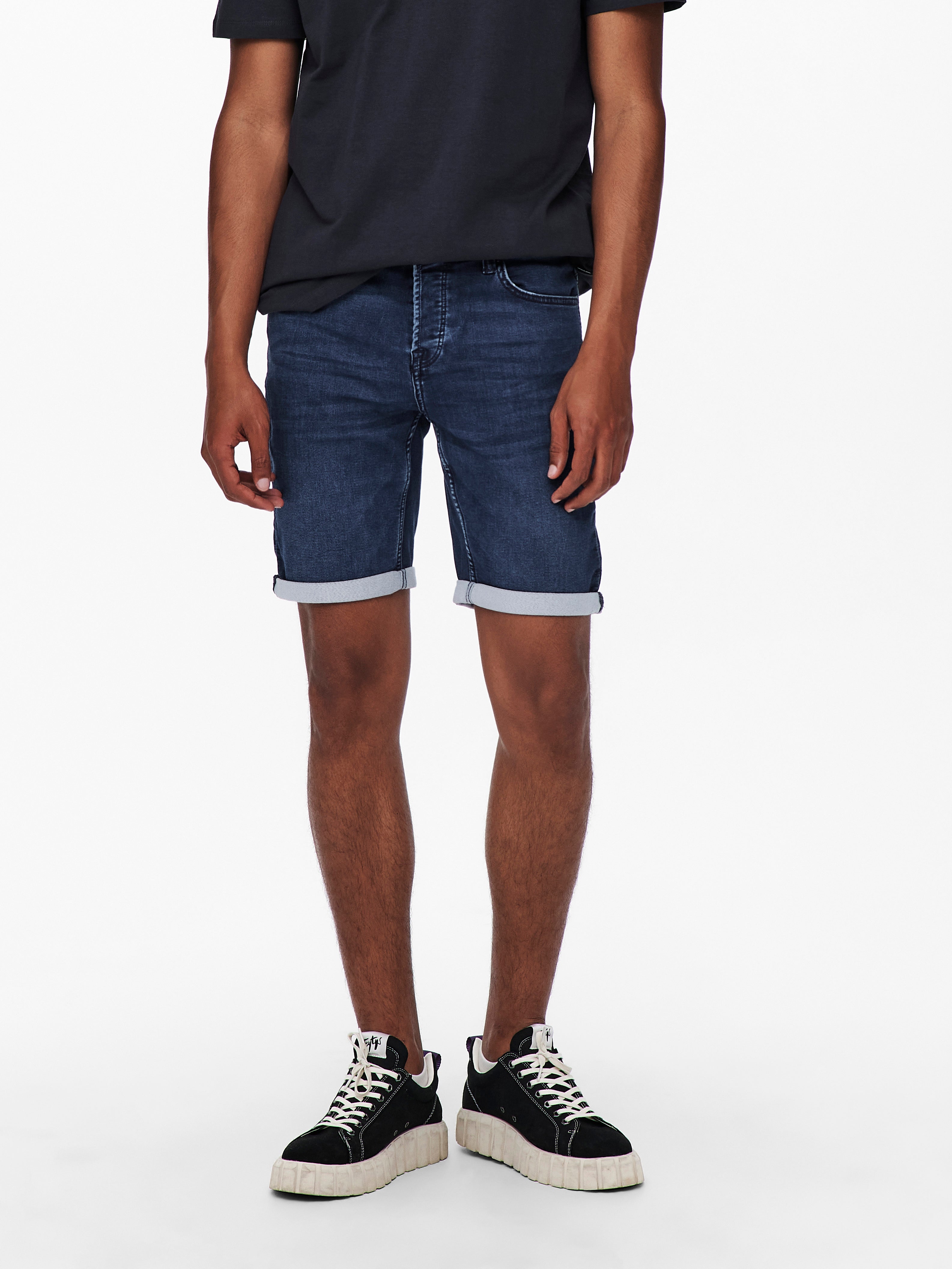 Thumbnail - Onsply Mittlere Taille Slim Fit Shorts