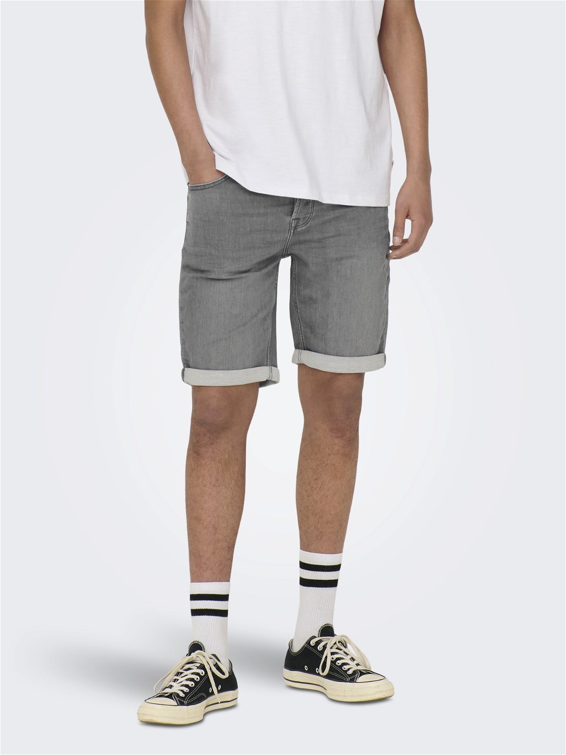 Onsply Mittlere Taille Slim Fit Shorts