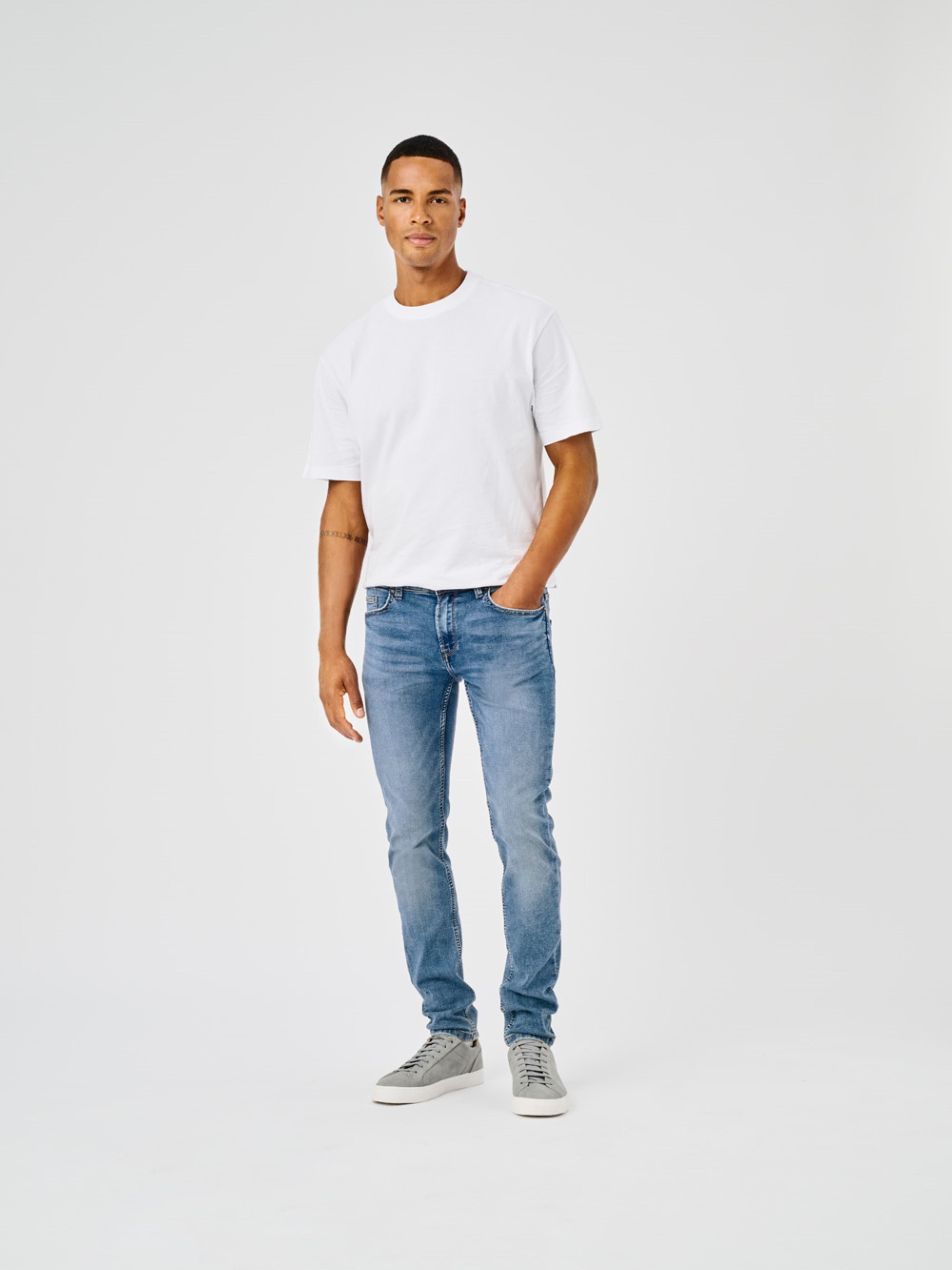 Thumbnail - Onsloom Niedrige Taille Slim Fit Jeans