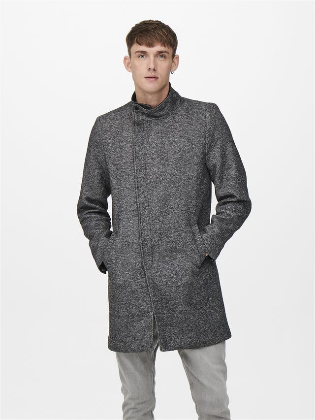 ONLY & SONS High neck Coat - 22019346