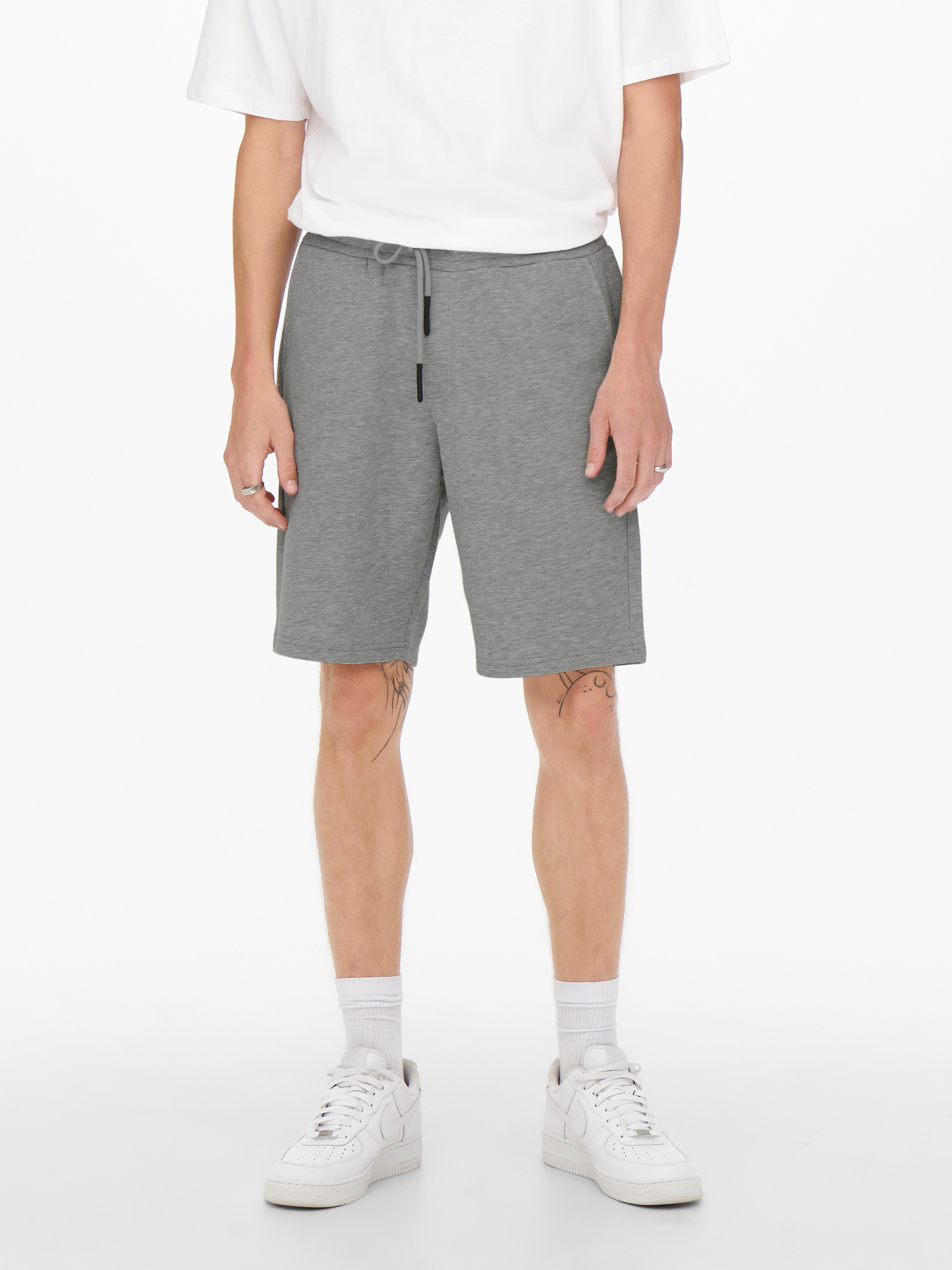  Grey Sweat Shorts