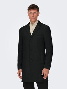 ONLY & SONS Reverse Coat -Black - 22019594