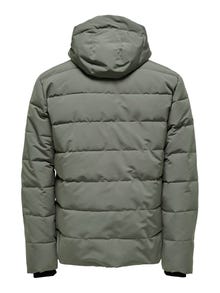 ONLY & SONS ONSCAYSON Puffer jacket -Castor Gray - 22019598