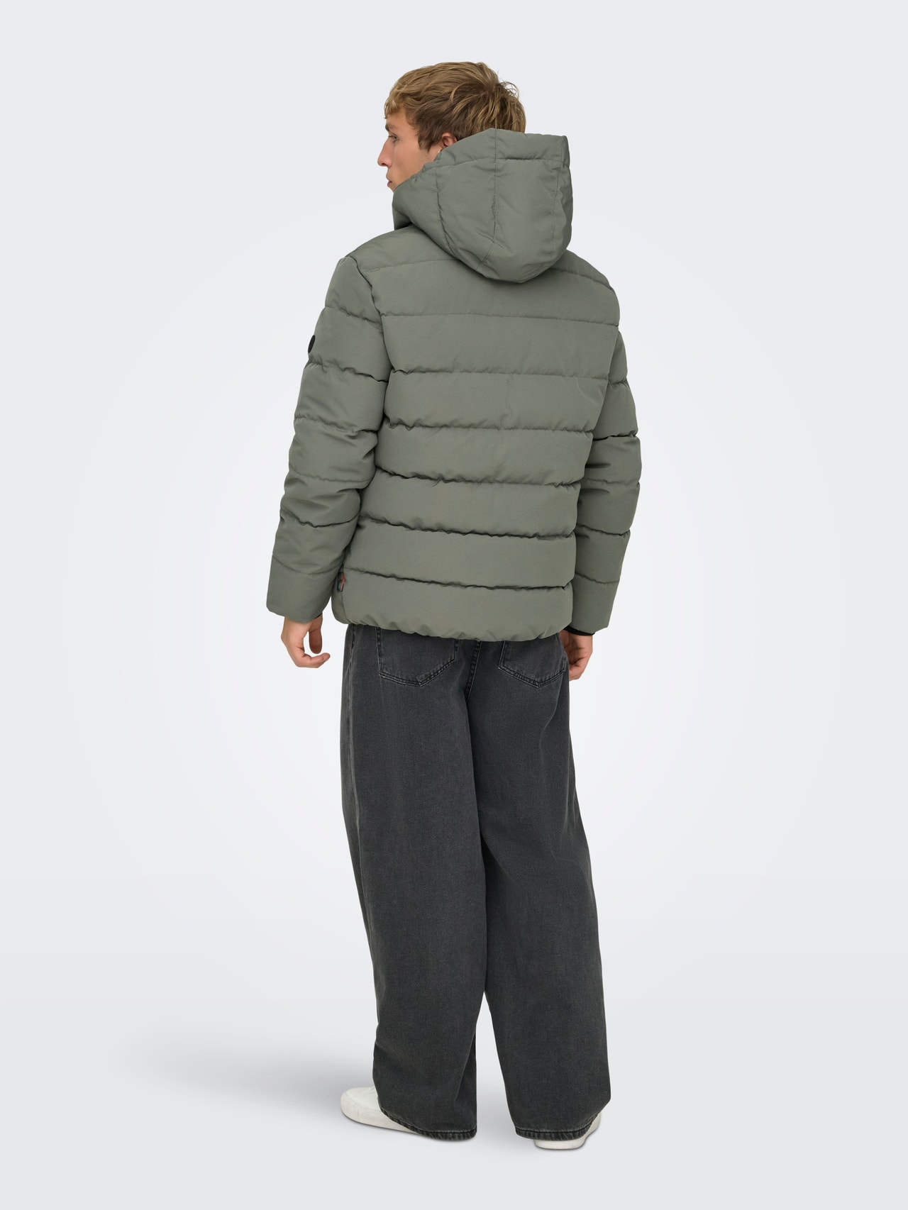 ONLY & SONS ONSCAYSON Puffer jacket -Castor Gray - 22019598