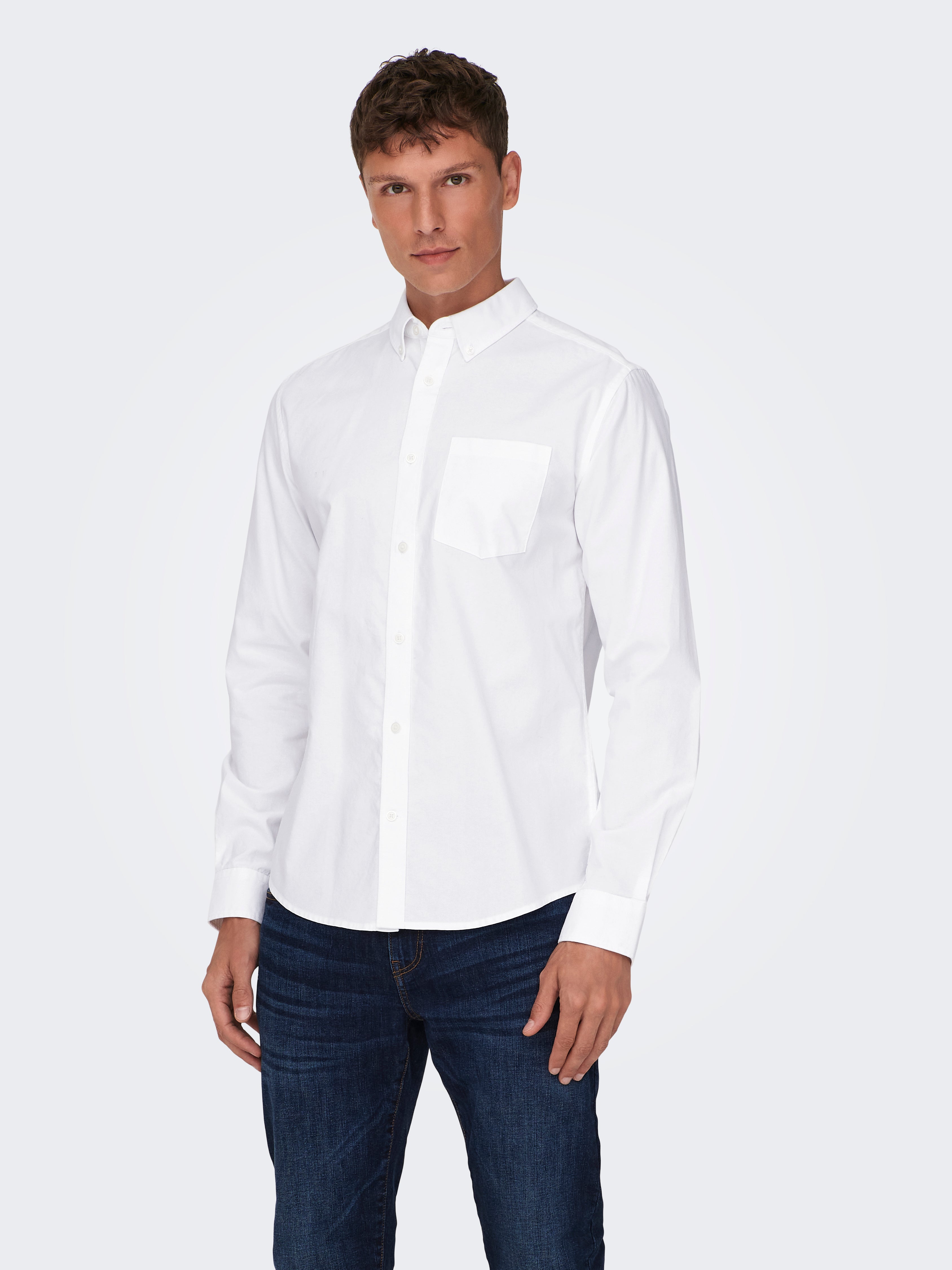Slim fit shirt White ONLY & SONS®