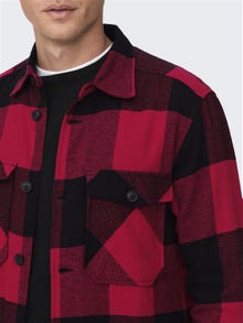 ONLY & SONS Camisas Corte regular Cuello de camisa -Fiery Red - 22019854