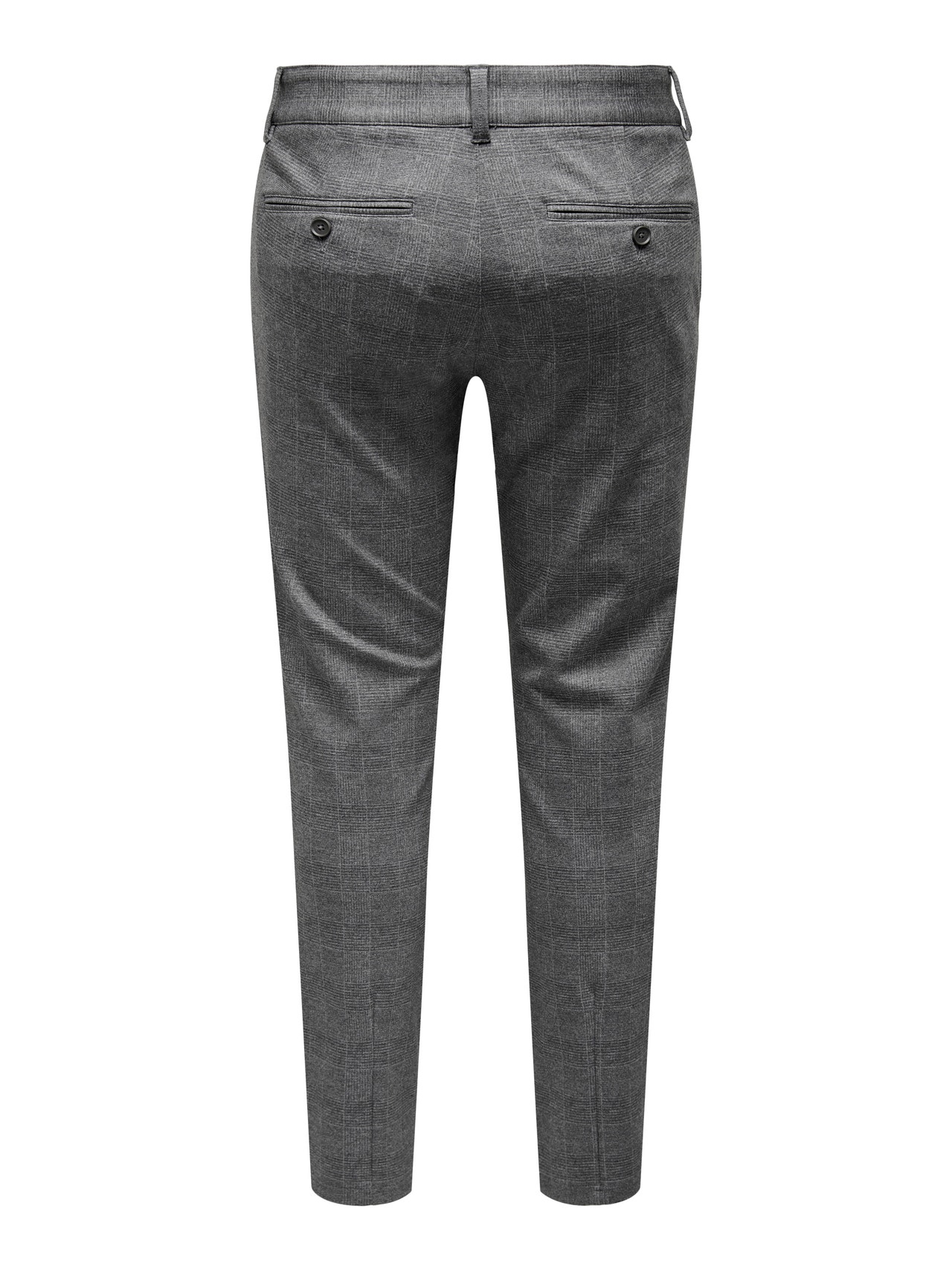 ONLY & SONS ONSMAKR CHECK PANTS HY GW 9887 NOOS -Limestone - 22019887