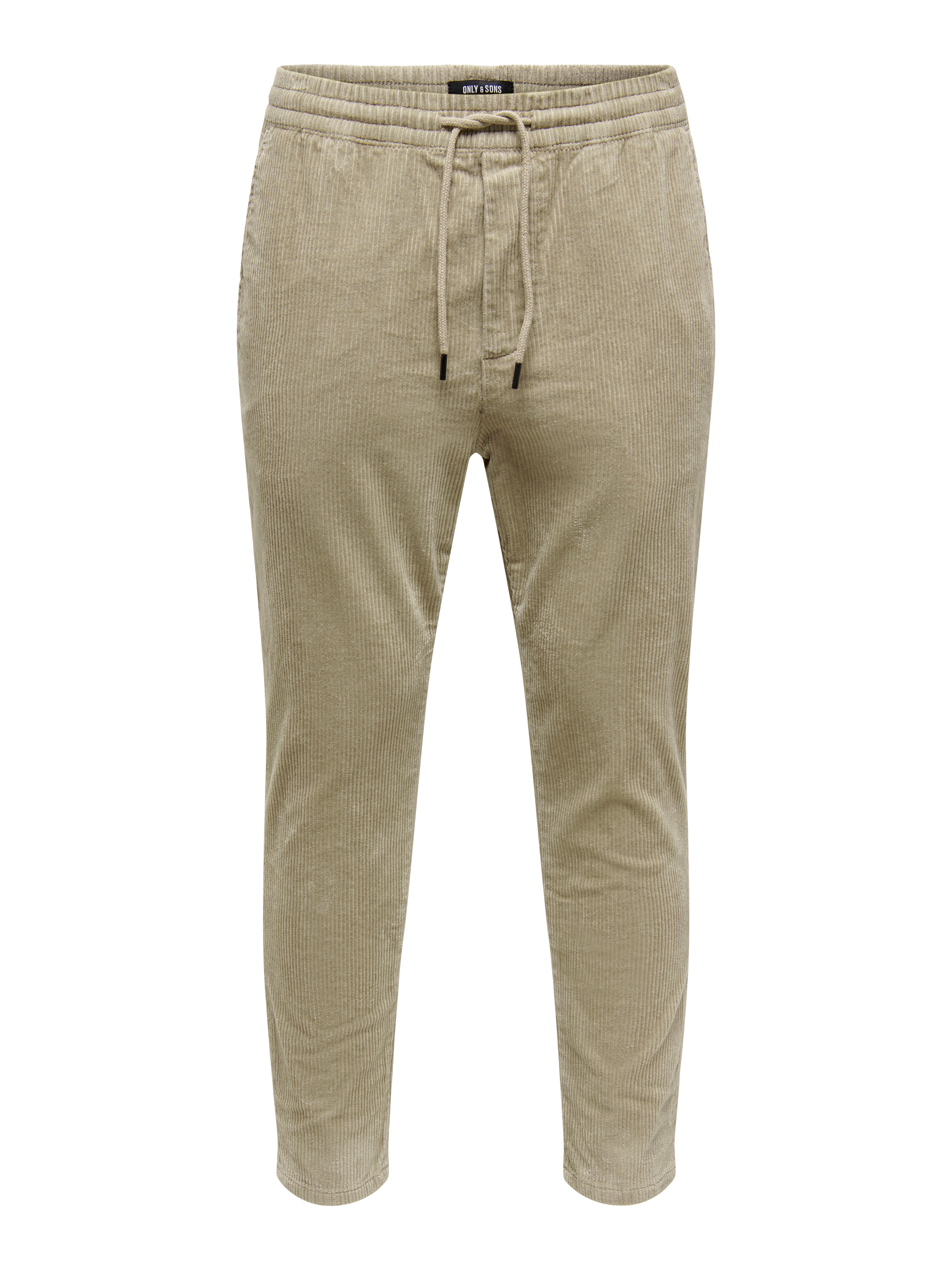 最安挑戦！ ONSLINUS Tapered Fit Trousers | Medium Grey | ONLY & SONS® パンツ