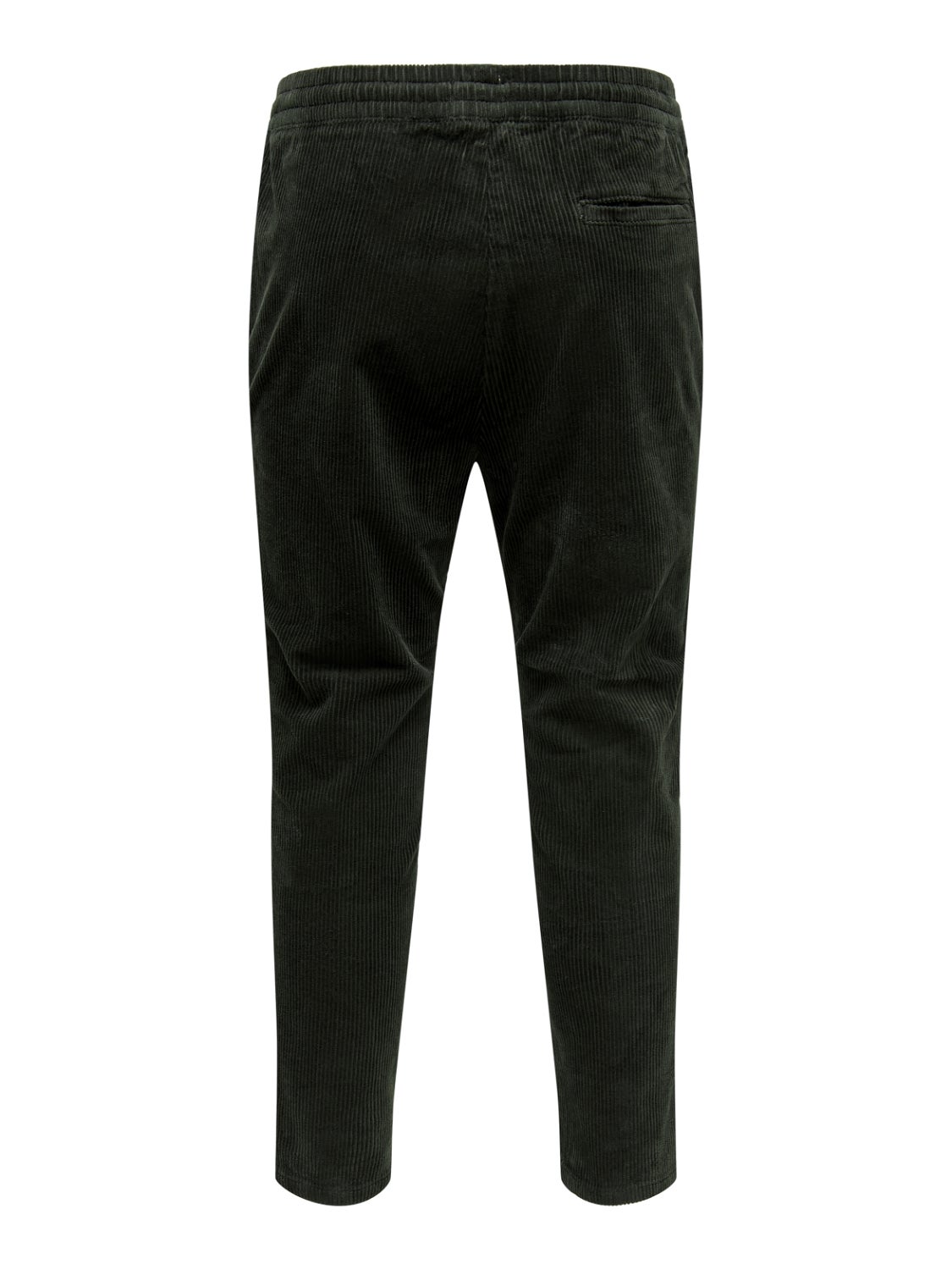 Casual corduroy pants | Dark Green | ONLY & SONS®