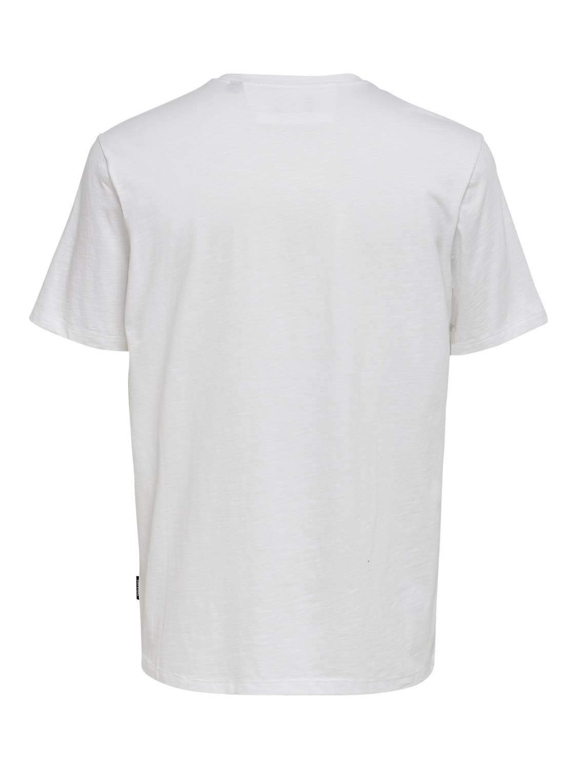 ONLY & SONS Krój regularny Okragly dekolt T-shirt -White - 22020074